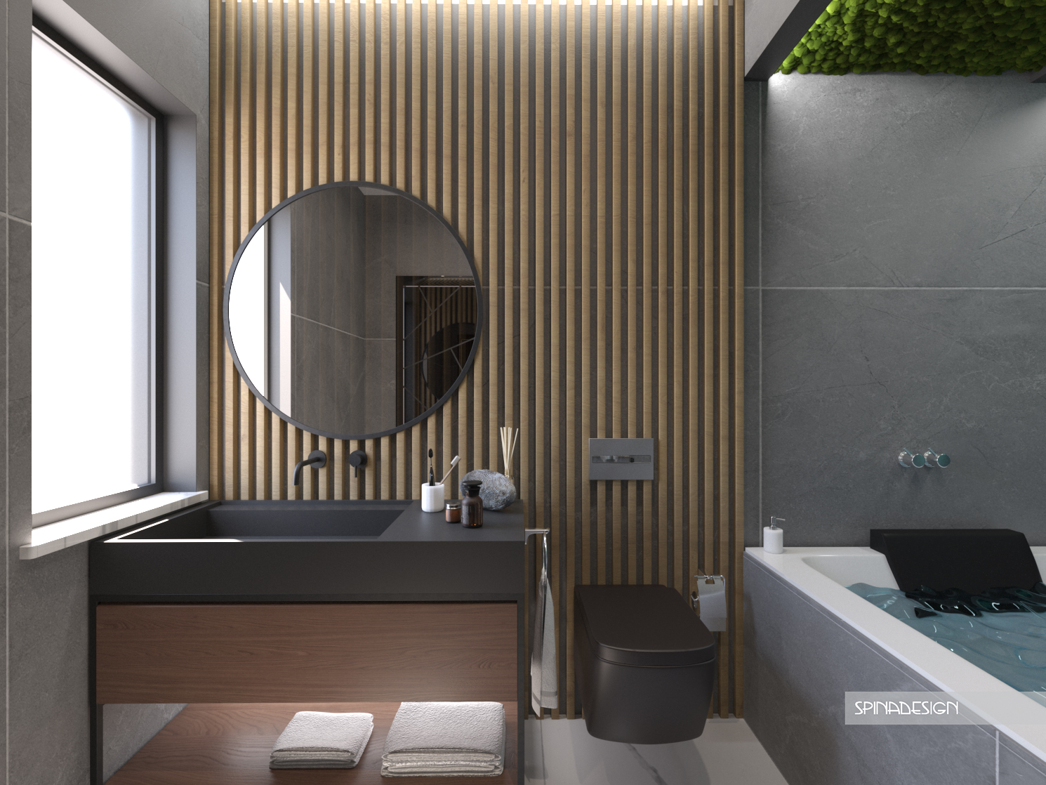 Progettazione e design di interni bagno